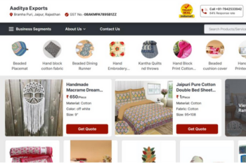 Aditya Exports Website